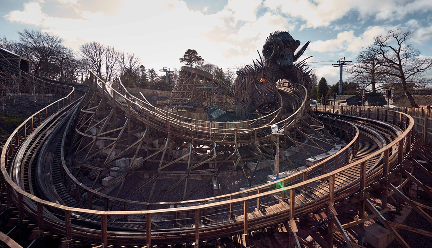 Alton Towers Wickerman Backstage Technologies Euroope