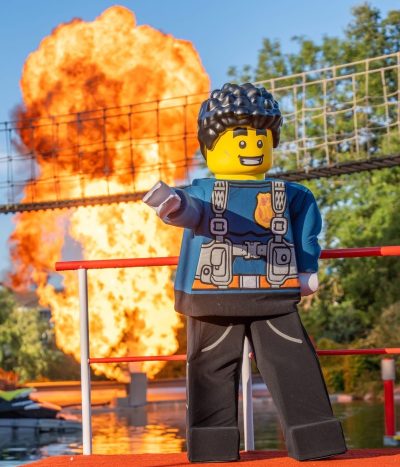 Backstage Technologies created the flame effects at Legoland.